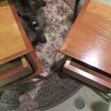 Pair nightstands vintage