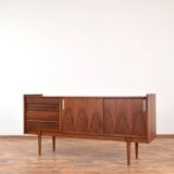Mid-Century Polish Walnut Sideboard from Bytomskie Fabryki Mebli, 1960s