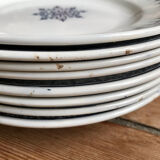 Series of 8 flat plates "PRIMAX"