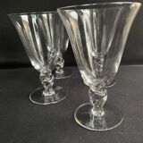 4 verres coniques