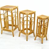 Rattan Nesting Tables