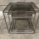 Side tables Max Sauze for Isosceles 1970