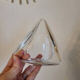 Val St Lambert Crystal Pocket Ashtray
