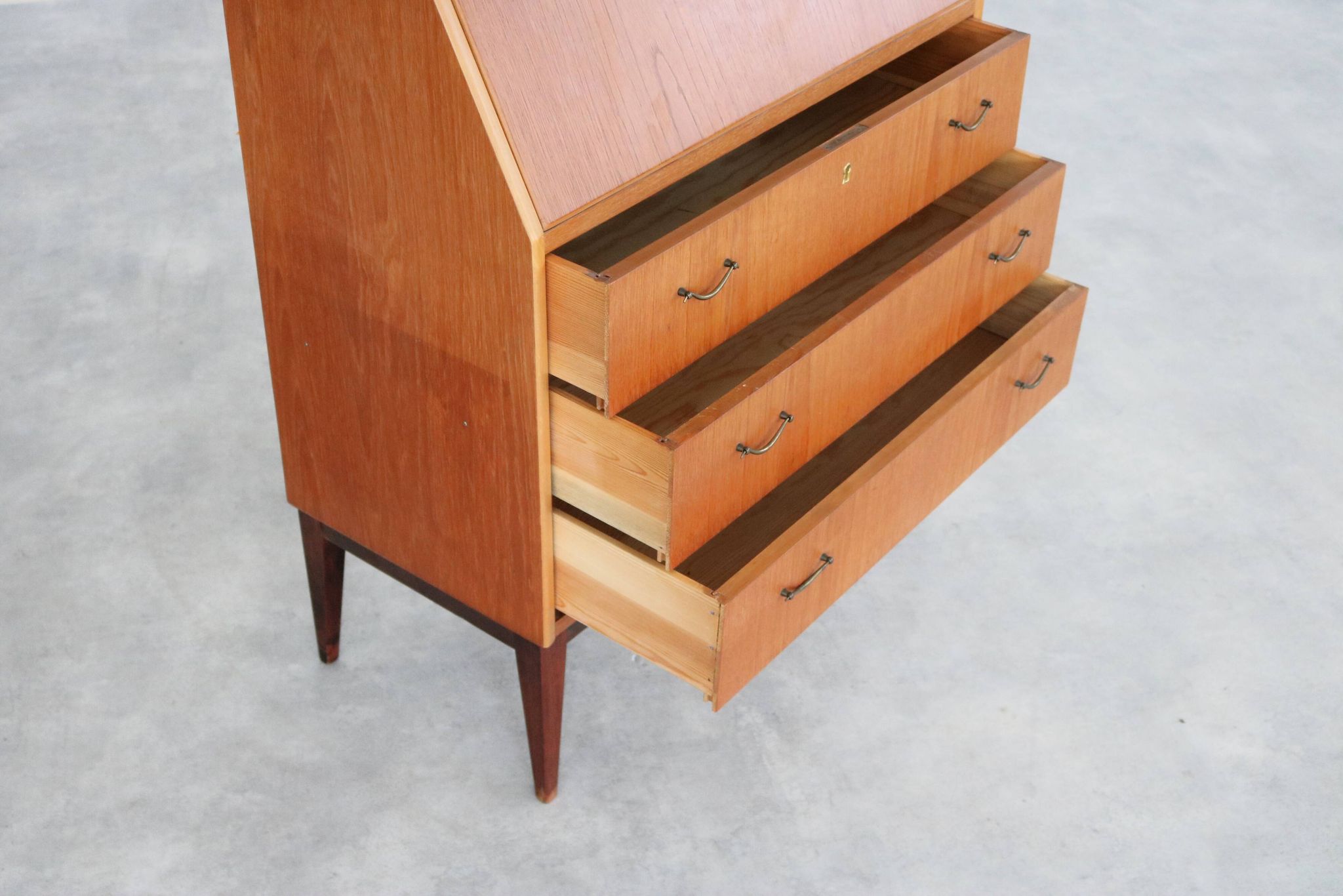 Secrétaire, commode, Suède années 1960
