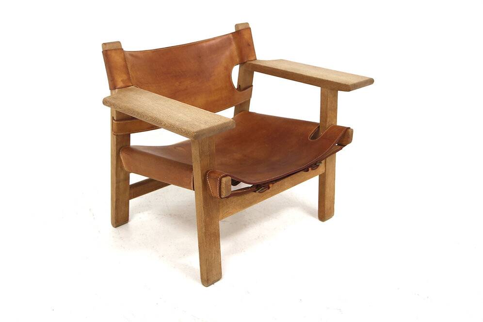 Fauteuil scandinave "Spanish chair, Model 2226", Børge Mogensen, Danemark, 1960