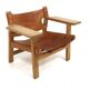 Fauteuil scandinave "Spanish chair, Model 2226", Børge Mogensen, Danemark, 1960