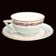 Vintage 4 cup and saucer set Seville Moulin des Loups Orchies