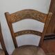 4 antique bistro chairs