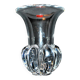 Vase design moderniste en cristal de Vannes Le Châtel