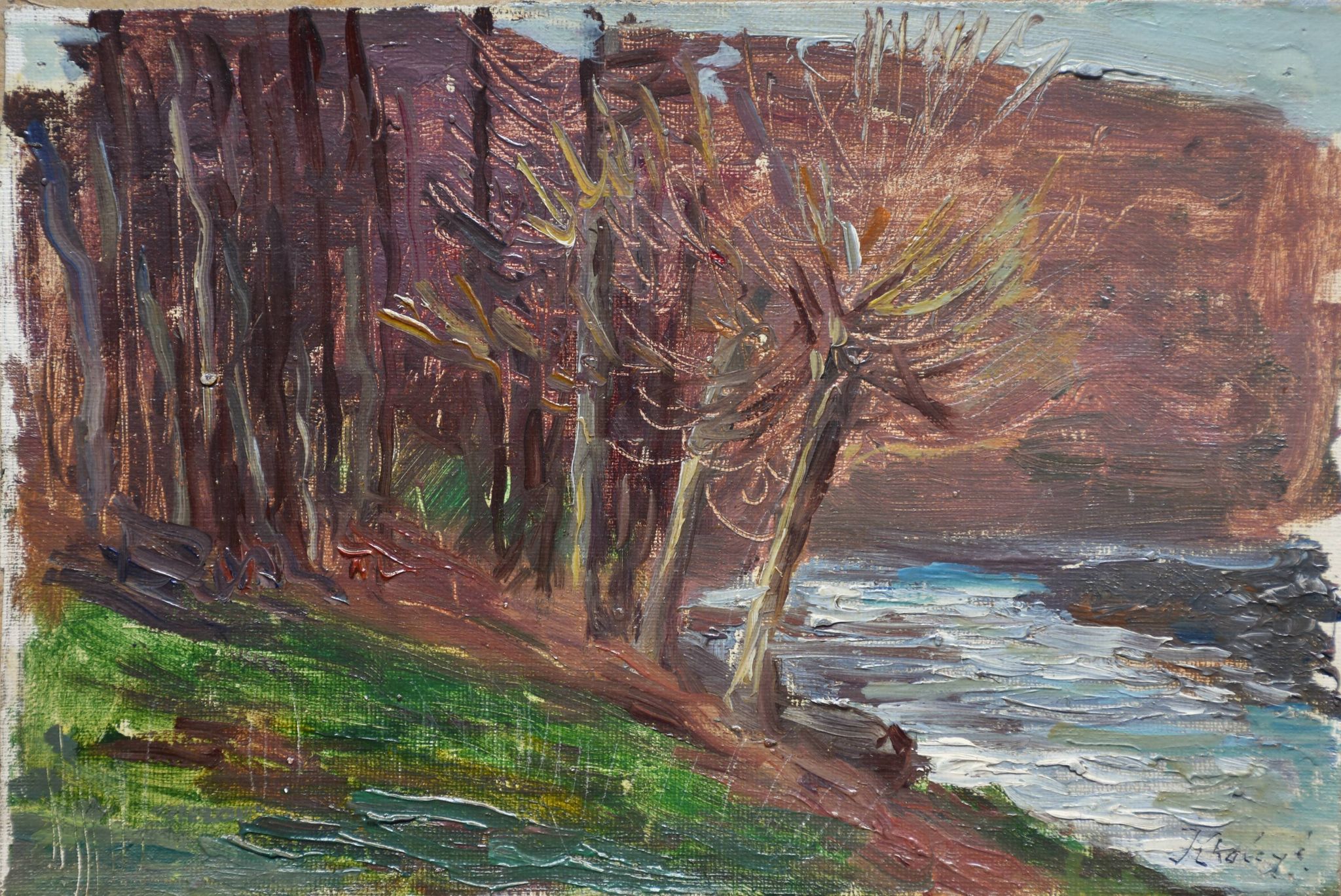 Jean Chaleyé, Undergrowth on the banks of the Loire (circa 1910)