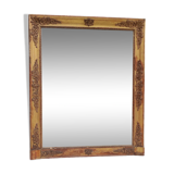Old large gilded mirror