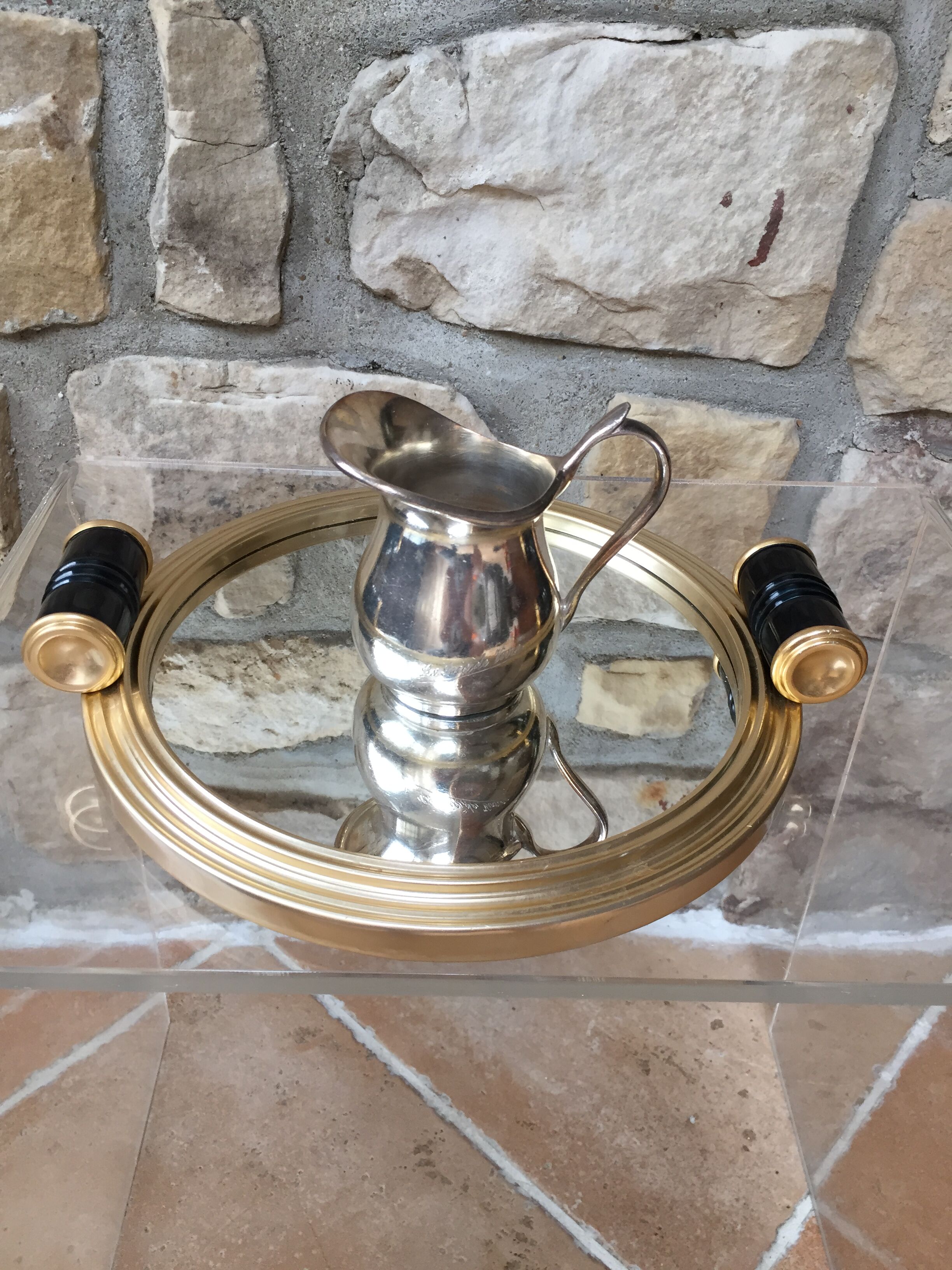 Felix Frères silver pitcher