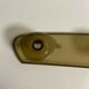 Vintage wall coat holder 70s 3 hooks in smoked plastic