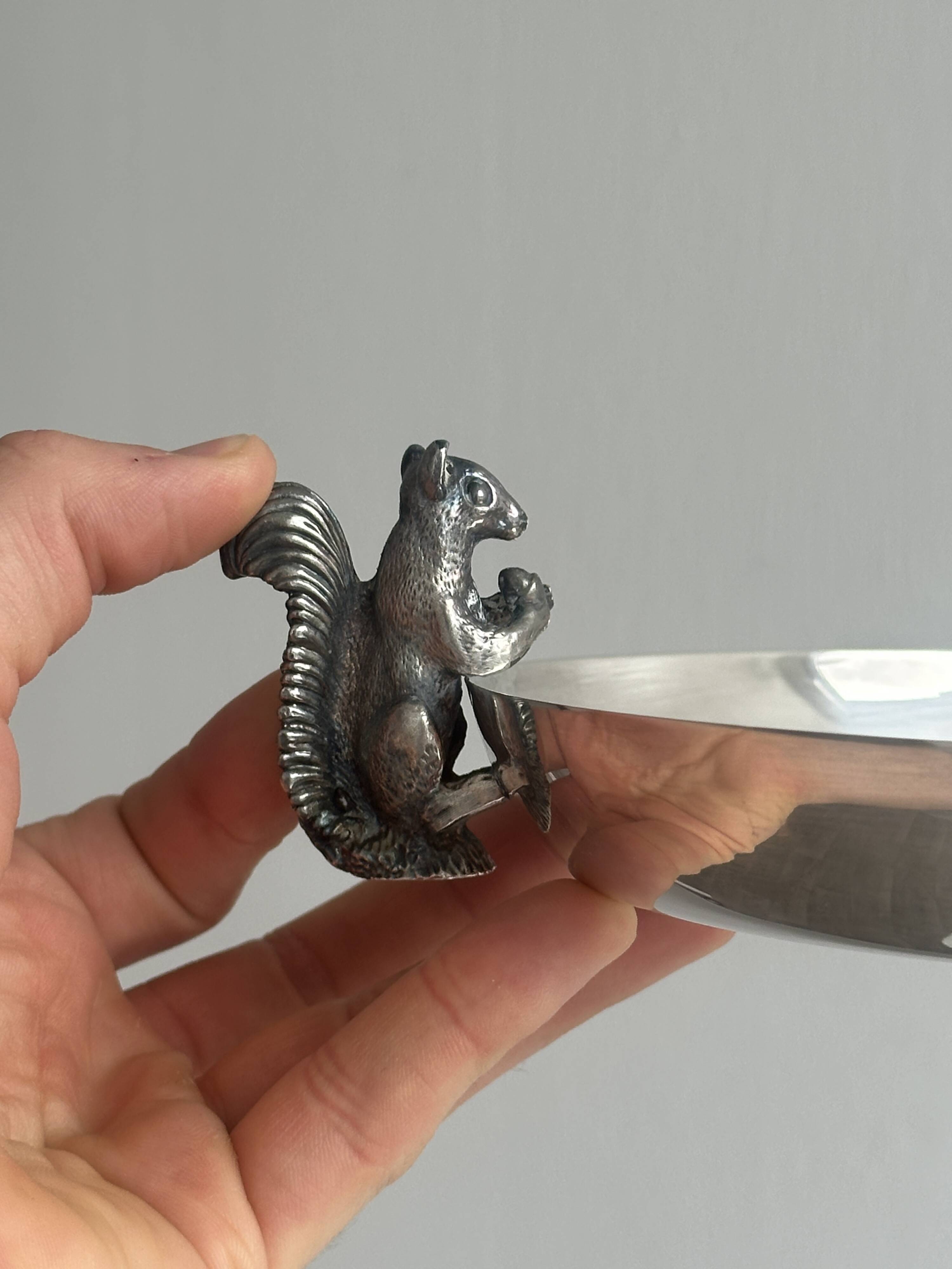 Small shiny silver metal dish