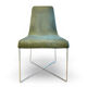 Chaises design Ligne Roset - So par Soda design - velours vert ni