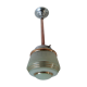 Chandelier vintage deco glass suspension
