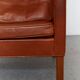 Børge Mogensen Wingback Chair No.2204 pour Fredericia
