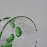 Set of six glasses Glasswork Nový Bor, 1950s.