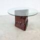 Luciano Frigerio sculptural wooden Barium dining table
