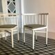 Built-in wooden chairs by Thonet