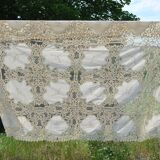 Hand embroidery tablecloth 170x260 + 12 matching towels