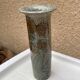 Small cylindrical stoneware vase – Jean-Claude Monange (1970s)