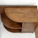 Meuble d'appoint arrondi en bois massif