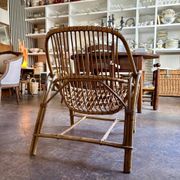 1960s rattan armchair no. 1