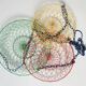 Suspension of 3 metal fruit baskets, circa 1980