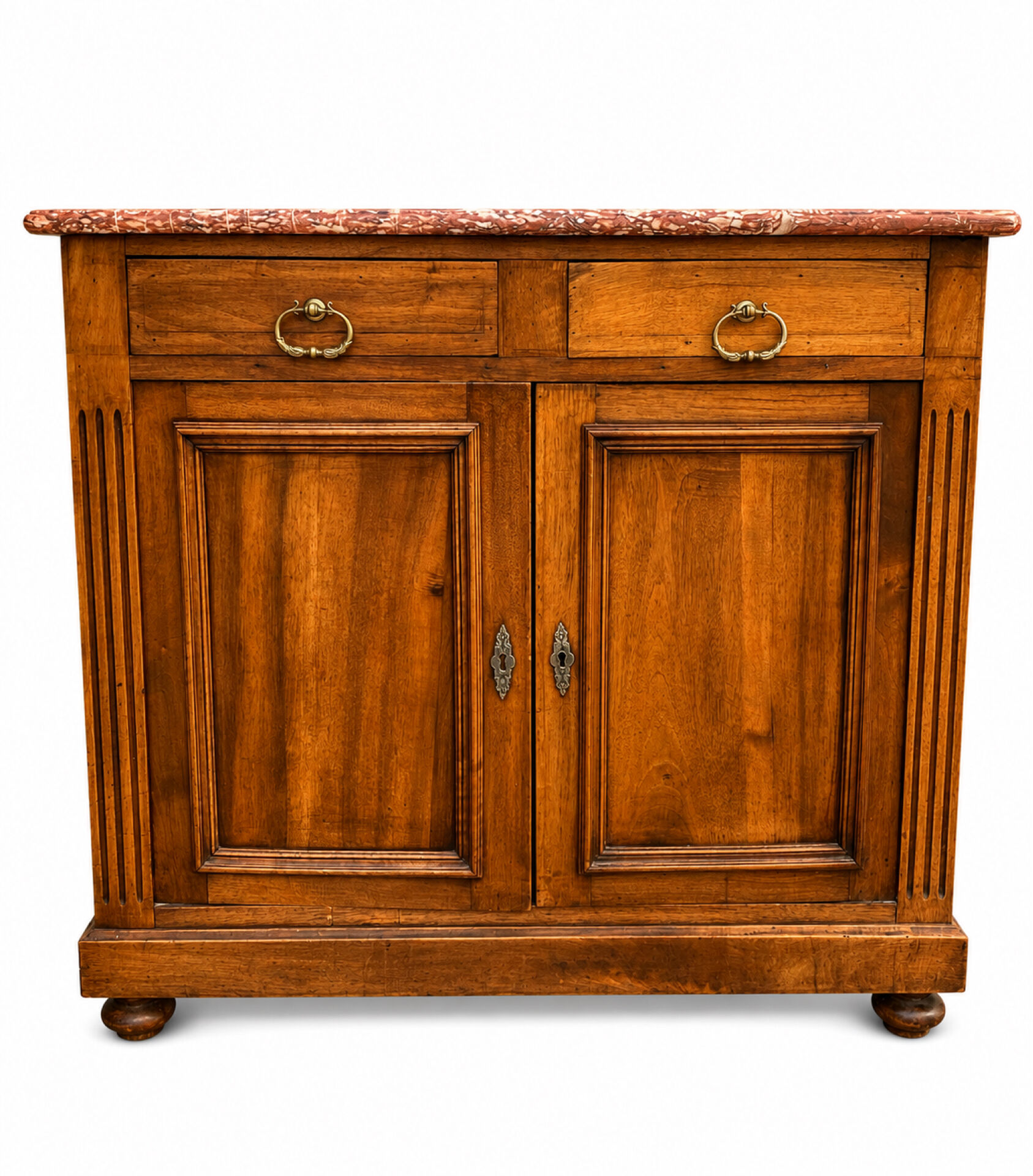 Old buffet with marble top