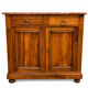 Old buffet with marble top
