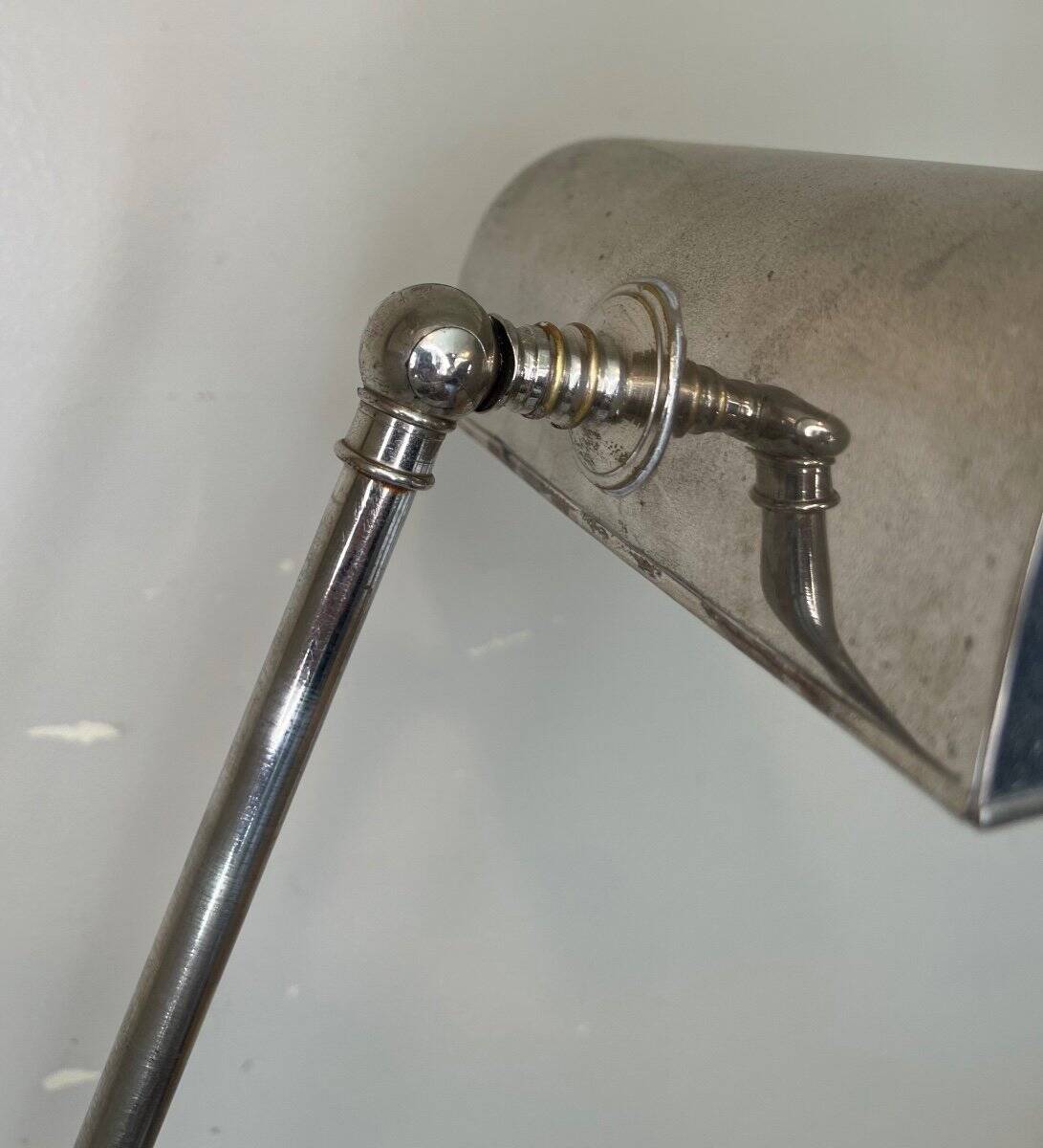 Art Deco chrome lamp