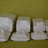 Old spice pots in earthenware