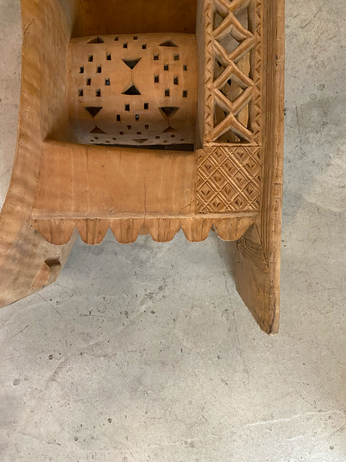 Ancient Ashanti Ghana Royal Stool