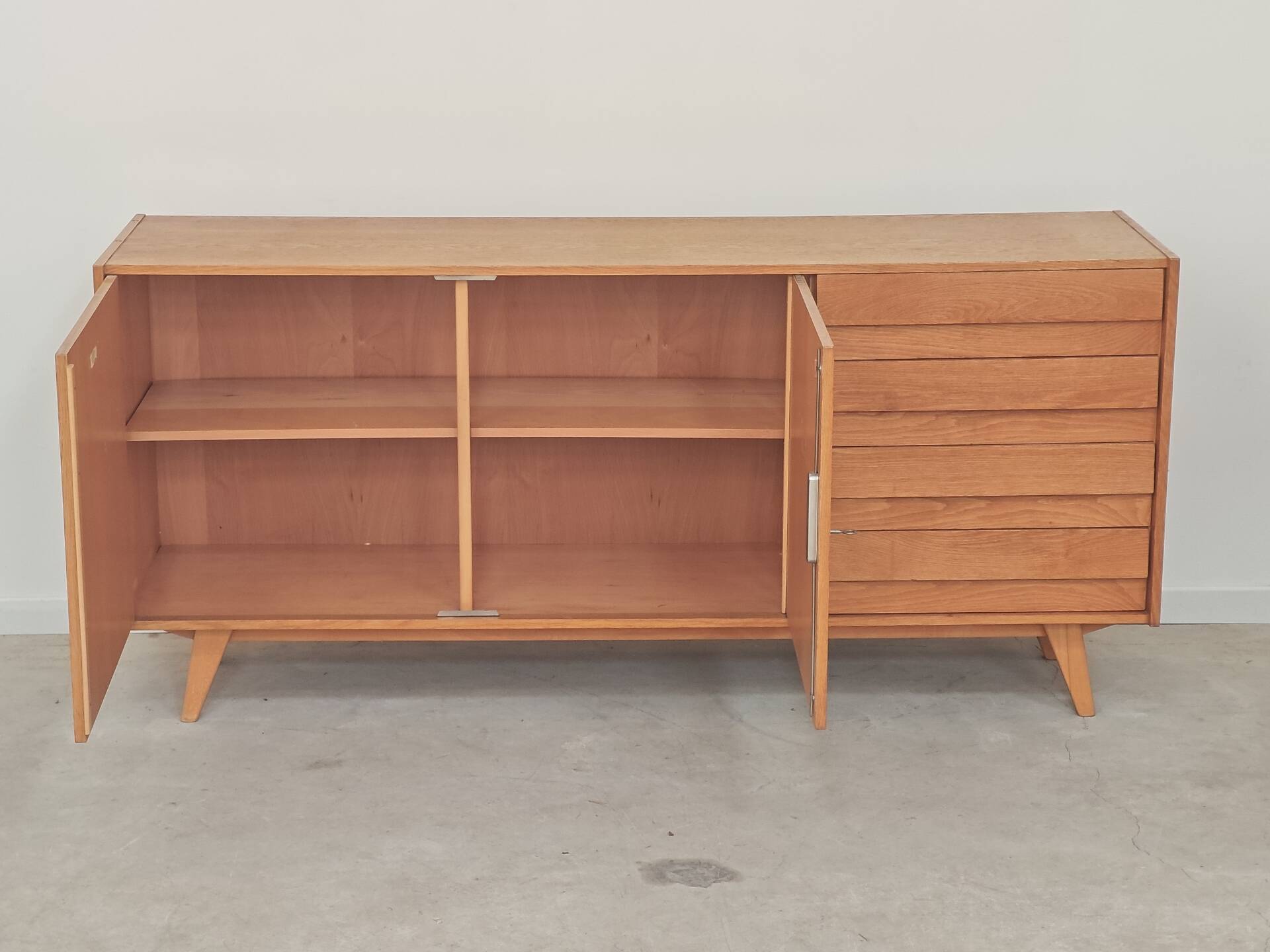 Enfilade U460 light wood by Jiri Jiroutek for Interier Praha 1960