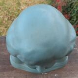 Ceramic bust Sarreguemines France