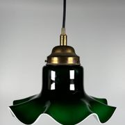 1960s 1970s Hanging Lamp from Peill & Putzler Germany Space Age Design