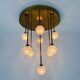 Mid-century design Christoph Palme ceiling lamp, 1980s
