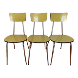 Yellow formica chairs