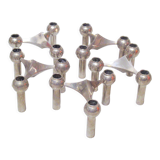 Five Nagel candle holders 70s