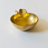 Brass apple trinket bowl