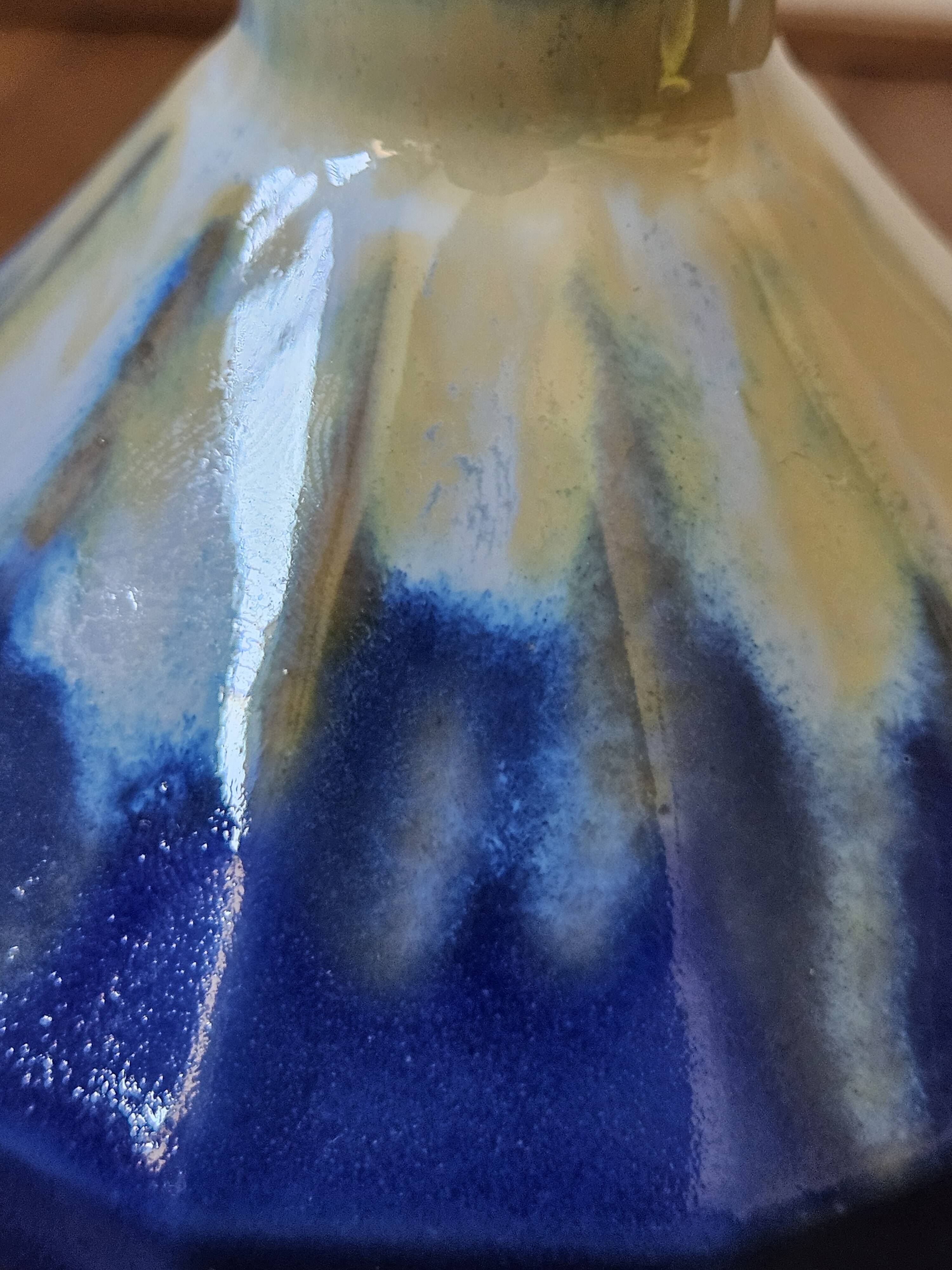 Art Deco glazed stoneware vase - Alpho