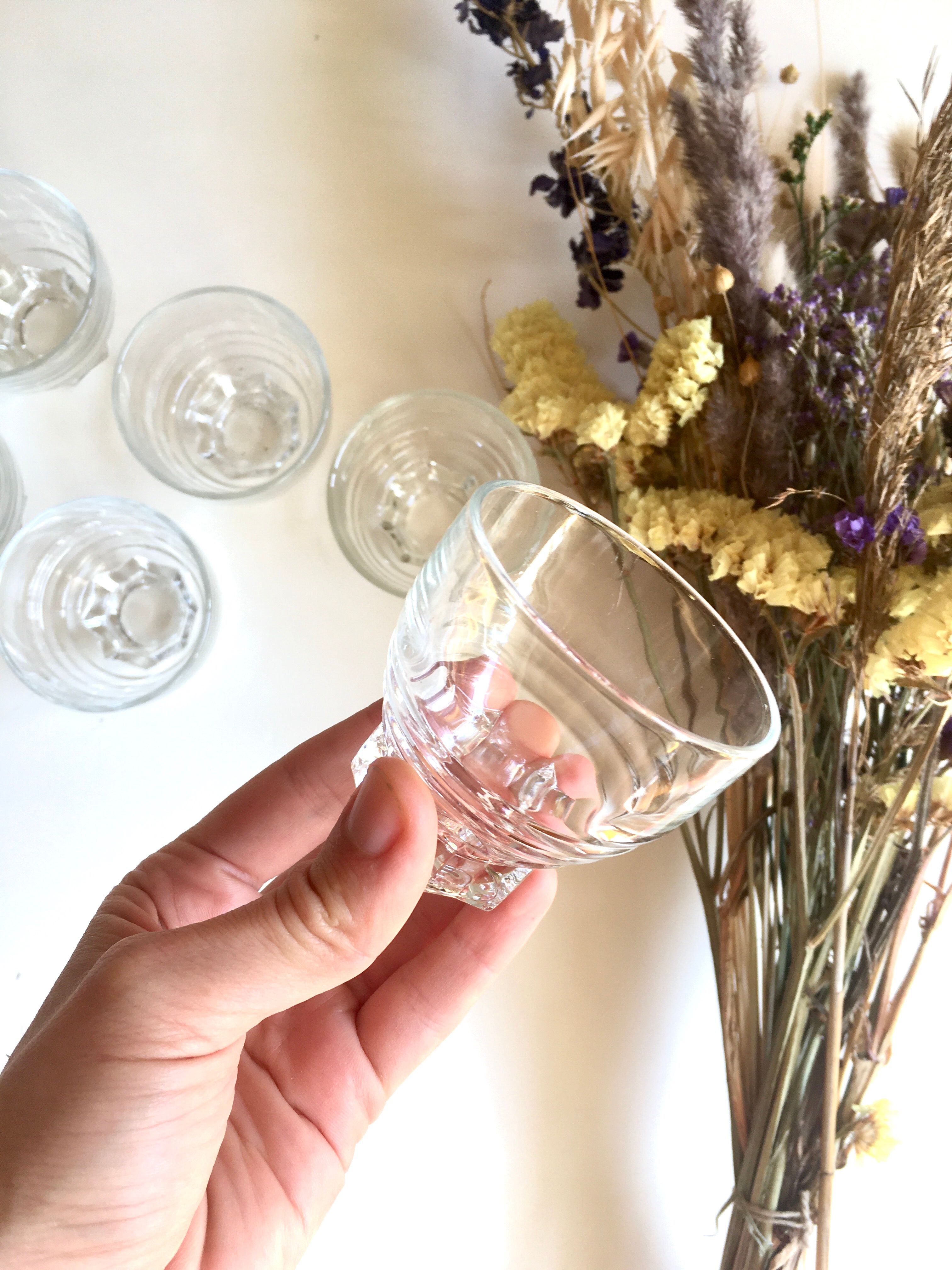 Lot de 6 verres à eau ou à vin