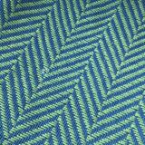 Pair of chairs low base Charles and Ray Eames, fabric Alexander Girard, ed. Herman Miller, 1970