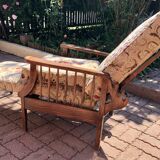 Armchair / long liner rest chair called 'Morris Armchair' Period 1920