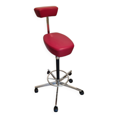 Siège tabouret haut chaise fauteuil Vitra ''Nelson Perch'' George NELSON