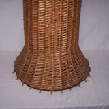 Floor lamp rattan - 50s