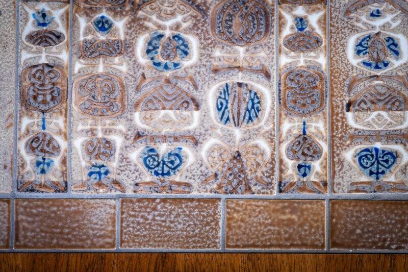 Rectangular coffee table in rosewood, 1960