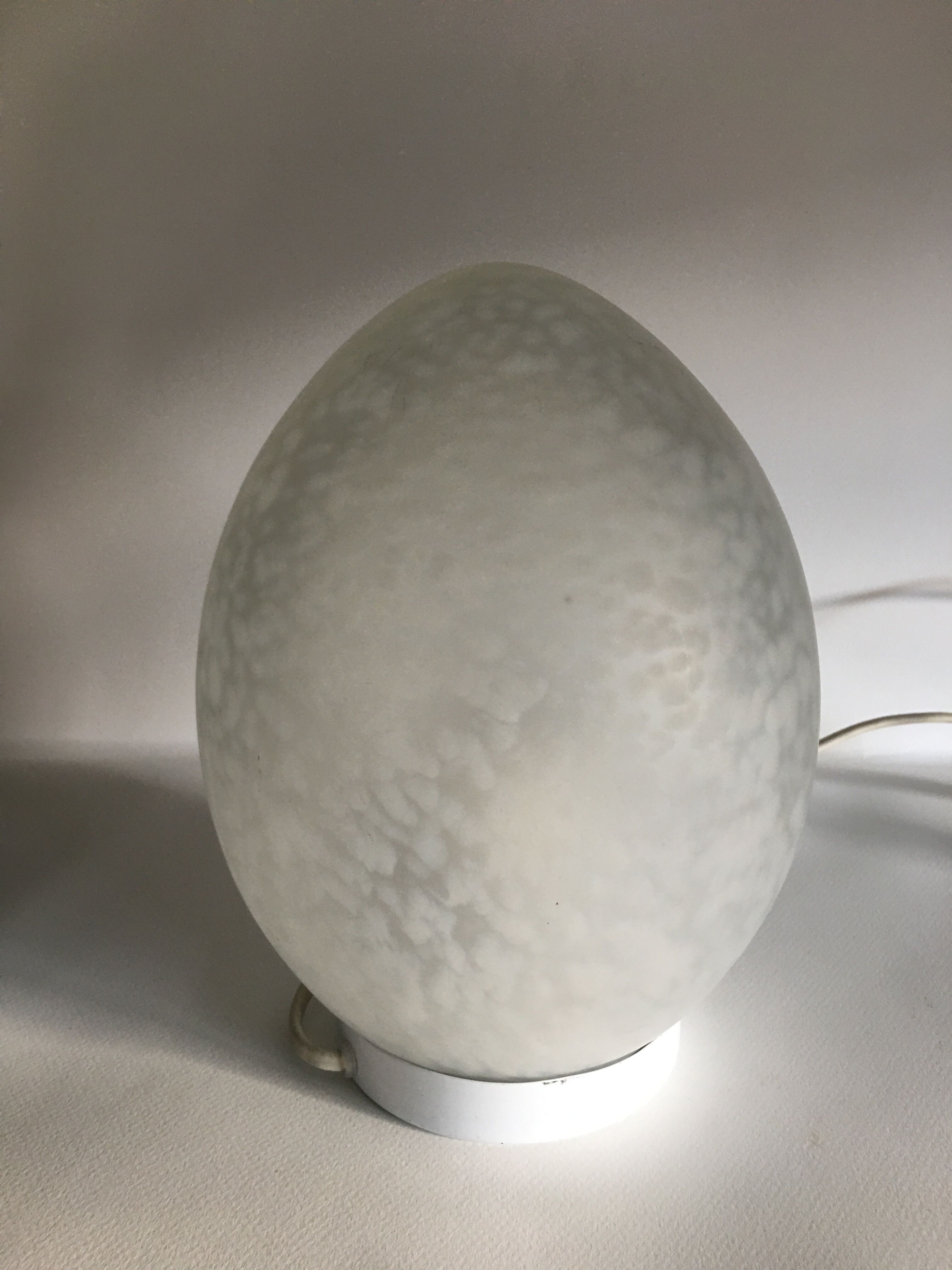 Lampe oeuf vintage