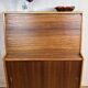 Mid century retro vintage teak bureau 1960